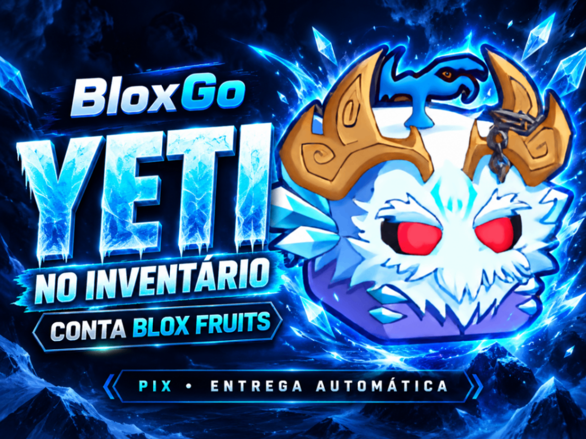 ❄️ Yeti no Inventário • Conta Blox Fruits